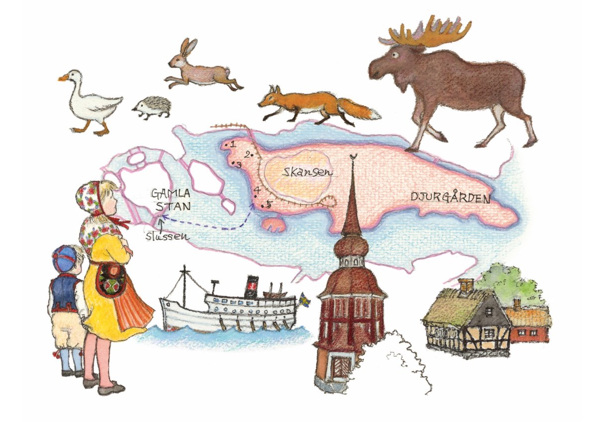 Sweden 旅の途中で（2014年②）ユールゴーデン島